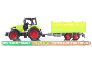 Obrázek z Traktor s přepravníkem balíků  